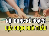 Nội dung kế hoạch lựa chọn nhà thầu