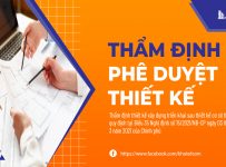 Thẩm định, phê duyệt thiết kế xây dựng triển khai sau thiết kế cơ sở