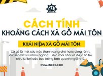 Cách tính khoảng cách xà gồ mái tôn chuẩn xác nhất
