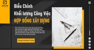 dieu-chinh-khoi-luong-cong-viec-trong-hop-dong-xay-dung