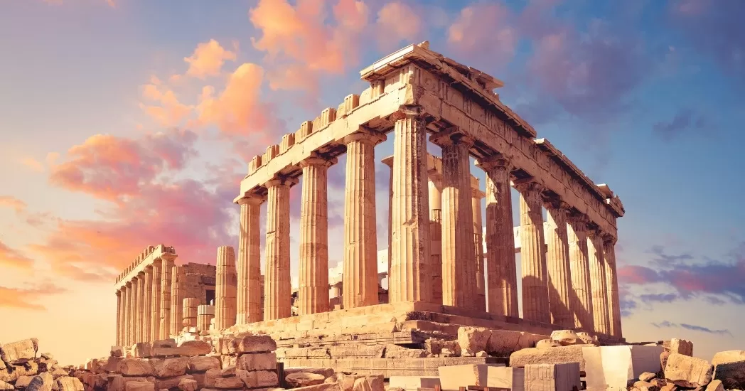 Công trình kiến trúc đền Parthenon Hy Lạp